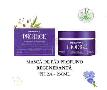 Medavita Prodige - Masca de Par Profund Regeneranta pH 2.8 - 250ml