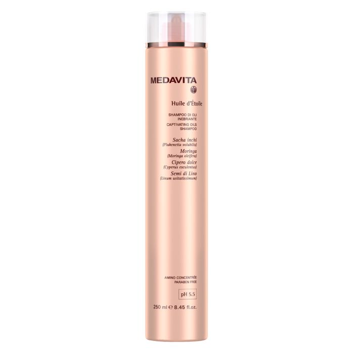 Medavita Huile D’Étoile - Sampon cu Uleiuri Captivante Pentru Par Stralucitor - 250ml