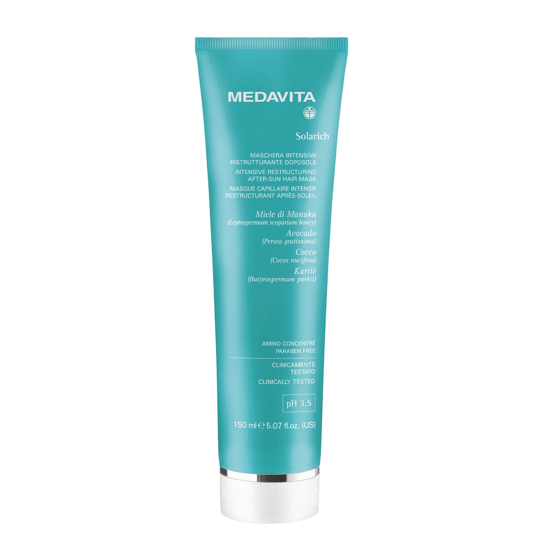 Medavita Solarich - Mască Restructurantă după Soare 150ml